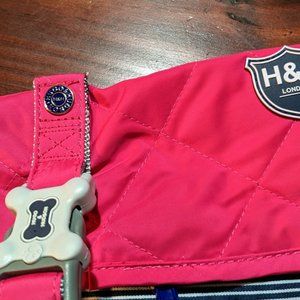 Hugo & Hudson Pink Quilted Dog Jacket (M -48)